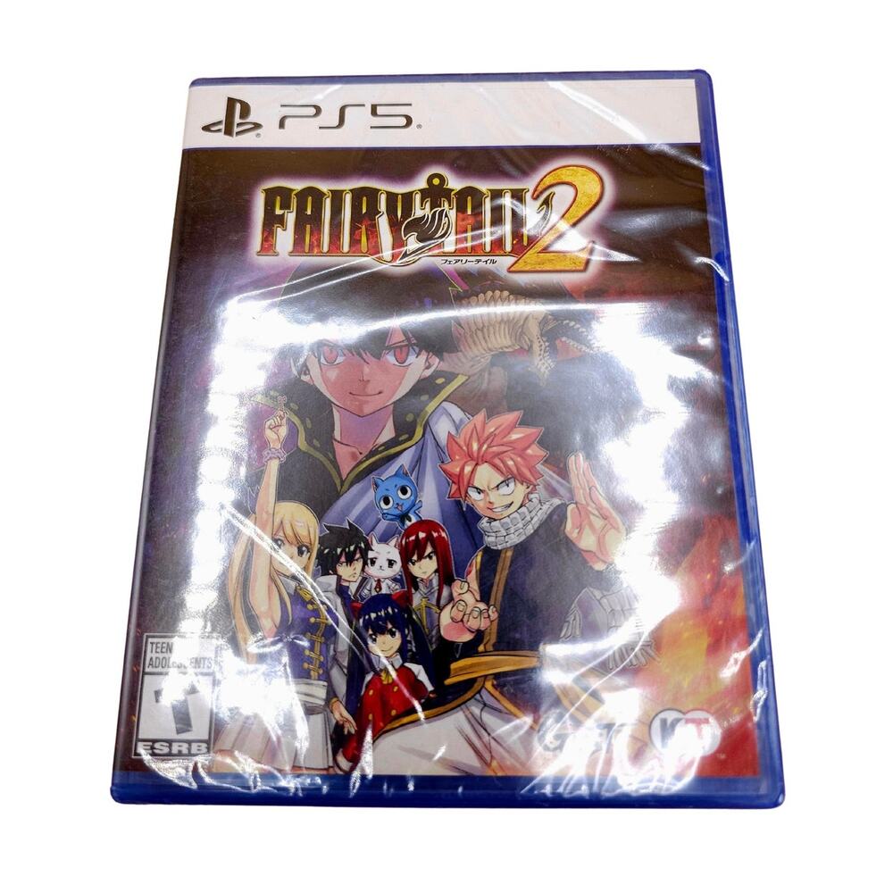Fairy Tail 2 PS5 Original Seal 2024 Playstation 5 Physical Disc UltraHD